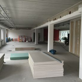 Büroausbau vorher